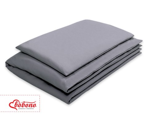 Bobono Pościel 2-cz 120x90 - Serduszka antracyt