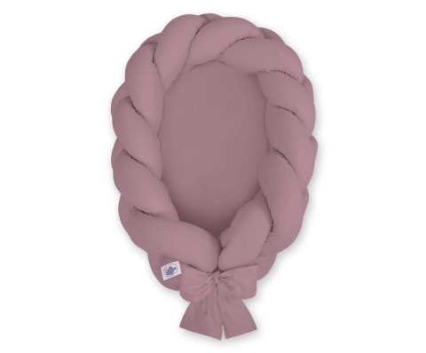 My Sweet Baby Kokon niemowlęcy pleciony 2 w 1 - róż retro
