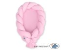 My Sweet Baby Kokon niemowlęcy pleciony 2 w 1 - różowy