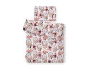 Bobono Komplet pościeli dla niemowląt z wypełnieniem 2-cz 75x100cm NEWBORN - łapacze snów kwiatowe