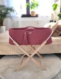 My Sweet Baby Kosz Mojżesza BOHO Handmade ze stojakiem - blossom