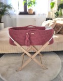 My Sweet Baby Kosz Mojżesza BOHO Handmade ze stojakiem - blossom
