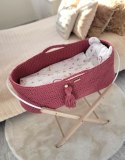 My Sweet Baby Kosz Mojżesza BOHO Handmade ze stojakiem - blossom
