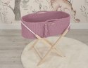 My Sweet Baby Kosz Mojżesza BOHO Handmade ze stojakiem - lawenda