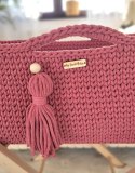 My Sweet Baby Kosz Mojżesza BOHO bawełniany Handmade z materacykiem - blossom