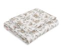 Bobono Komplet pościeli dla dzieci z wypełnieniem 135x100 cm - woodland olive