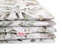 Bobono Pościel dla dzieci 2-częściowa bawełniana 120x90 cm - woodland olive - woodland olive