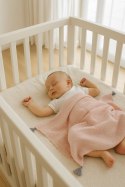 My Sweet Baby Muślinowy kocyk dla niemowląt z chwostami - pastel pink