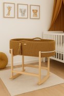 My Sweet Baby Kosz Mojżesza BOHO Handmade z kołyską - caramel