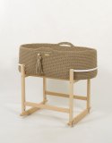 My Sweet Baby Kosz Mojżesza BOHO Handmade z kołyską - sand