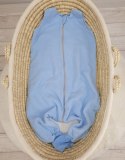 My Sweet Baby Muślinowy śpiworek dla dzieci z nogawkami L 9-24 mcy letni TOG 1.0 - blue