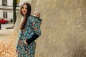 Asymetryczna Bluza - Tropical Garden - rozmiar XS (87% bawełna, 10% elastan, 3% poliester)