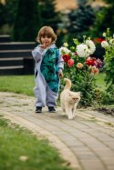 Kombinezon dla dziecka - rozmiar 116 - Szary Melanż z Park Jurajski