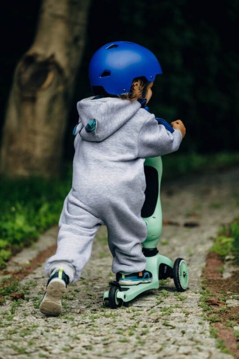Kombinezon dla dziecka - rozmiar 116 - Szary Melanż z Park Jurajski