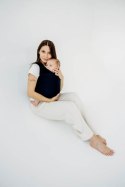 Chusta do noszenia dzieci, elastyczna - Czarny - rozmiar standardowy 5.0 m