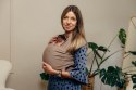 Chusta do noszenia dzieci, elastyczna - Mocha - rozmiar standardowy 5.0 m (drugi gatunek)