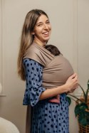 Chusta do noszenia dzieci, elastyczna - Mocha - rozmiar standardowy 5.0 m (drugi gatunek)