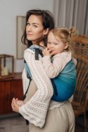 Nosidło Klamrowe Onbuhimo PRO z tkaniny skośno-krzyżowej (100% bawełna), rozmiar Preschool - AIRGLOW