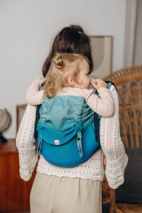 Nosidło Klamrowe Onbuhimo PRO z tkaniny skośno-krzyżowej (100% bawełna), rozmiar Preschool - AIRGLOW