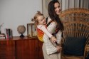 Nosidło Klamrowe Onbuhimo PRO z tkaniny żakardowej (100% bawełna), rozmiar Preschool - TĘCZOWY LOTOS