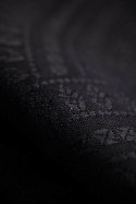 Nosidło Klamrowe Onbuhimo PRO z tkaniny żakardowej (59% bawełna, 41% wełna merino), rozmiar Preschool - PAWI OGON - PITCH BLACK