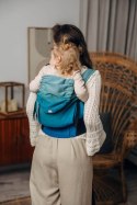 Nosidełko LennyHybrid Half Buckle, splot skośno-krzyżowy, 100% bawełna , rozmiar preschool - AIRGLOW
