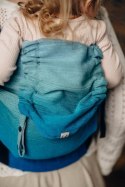 Nosidełko LennyHybrid Half Buckle, splot skośno-krzyżowy, 100% bawełna , rozmiar preschool - AIRGLOW