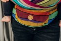 Nosidełko LennyHybrid Half Buckle, splot skośno-krzyżowy, 100% bawełna , rozmiar standard - KARUZELA BARW