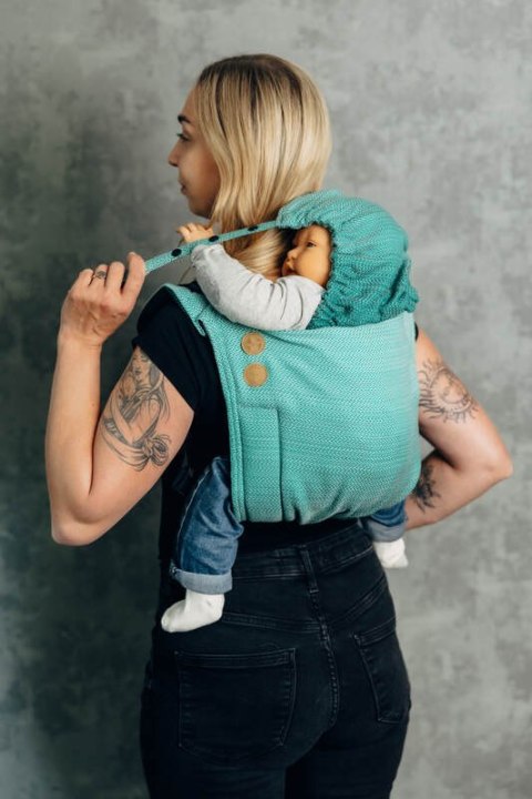 Nosidło Klamrowe Onbuhimo PRO splot jodełkowy (100% bawełna), rozmiar Toddler - EDYCJA DLA PROFESJONALISTÓW - ENTWINE