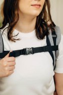 Nosidło Klamrowe Onbuhimo PRO splot jodełkowy (100% bawełna), rozmiar Toddler - MAŁA JODEŁKA OMBRE SZARY