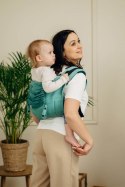 Nosidło Klamrowe Onbuhimo PRO splot jodełkowy (100% bawełna), rozmiar Toddler - MAŁA JODEŁKA OMBRE ZIELEŃ
