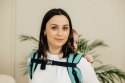 Nosidło Klamrowe Onbuhimo PRO splot jodełkowy (100% bawełna), rozmiar Toddler - MAŁA JODEŁKA OMBRE ZIELEŃ
