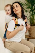 Nosidło Klamrowe Onbuhimo PRO z tkaniny skośno-krzyżowej (100% bawełna), rozmiar Toddler - LUNA