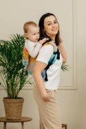 Nosidło Klamrowe Onbuhimo PRO z tkaniny skośno-krzyżowej (100% bawełna), rozmiar Toddler - PASTELS