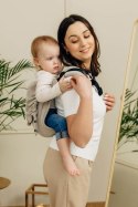 Nosidło Klamrowe Onbuhimo PRO z tkaniny skośno-krzyżowej (100% bawełna), rozmiar Toddler - PEANUT BUTTER