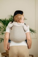 Nosidło Klamrowe Onbuhimo PRO z tkaniny skośno-krzyżowej (100% bawełna), rozmiar Toddler - PEANUT BUTTER