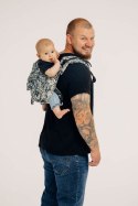 Nosidło Klamrowe Onbuhimo PRO z tkaniny żakardowej (100% bawełna), rozmiar Toddler - CLOCKWORK - FIX IT