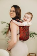 Nosidło Klamrowe Onbuhimo PRO z tkaniny żakardowej (100% bawełna), rozmiar Toddler - INFINITY - GERDA