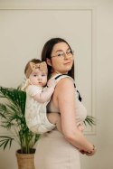 Nosidło Klamrowe Onbuhimo PRO z tkaniny żakardowej (100% bawełna), rozmiar Toddler - PARK JURAJSKI - ICE DESERT