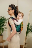 Nosidło Klamrowe Onbuhimo PRO z tkaniny żakardowej (100% bawełna), rozmiar Toddler - RAINFOREST - DIVERSE