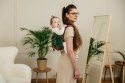 Nosidło Klamrowe Onbuhimo PRO z tkaniny żakardowej (100% bawełna), rozmiar Toddler - RAINFOREST - DIVERSE