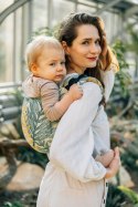 Nosidło Klamrowe Onbuhimo PRO z tkaniny żakardowej (100% bawełna), rozmiar Toddler - RAINFOREST - SELVA