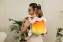 Nosidło Klamrowe Onbuhimo PRO z tkaniny żakardowej (100% bawełna), rozmiar Toddler - TĘCZOWE DZIECKO