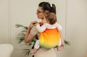 Nosidło Klamrowe Onbuhimo PRO z tkaniny żakardowej (100% bawełna), rozmiar Toddler - TĘCZOWE DZIECKO