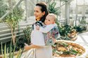 Nosidło Klamrowe Onbuhimo PRO z tkaniny żakardowej (100% bawełna), rozmiar Toddler - ZAPLĄTANI - PLAIT