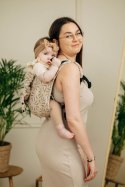 Nosidło Klamrowe Onbuhimo PRO z tkaniny żakardowej (50% bawełna, 50% wiskoza bambusowa), rozmiar Standard - INFINITY - GOLDEN HO