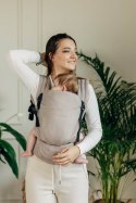 Moje Pierwsze Nosidełko LennyLight, splot jodełkowy, 100% bawełna , rozmiar standard - MAŁA JODEŁKA ALMOND