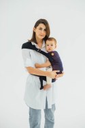 Nosidełko LennyHip (1/2 Nosidełka LennyTwin) z tkaniny żakardowej 100% bawełna, rozmiar standard - DZIKIE WINO - BOUQUET