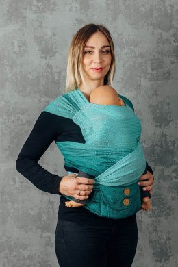Nosidełko LennyHybrid Half Buckle, splot jodełkowy, 100% bawełna , rozmiar standard - EDYCJA DLA PROFESJONALISTÓW - ENTWINE