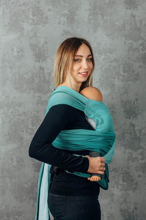 Nosidełko LennyHybrid Half Buckle, splot jodełkowy, 100% bawełna , rozmiar standard - EDYCJA DLA PROFESJONALISTÓW - ENTWINE